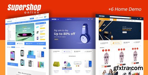 ThemeForest - Super Shop v1.8 - Market Store RTL Responsive WooCommerce WordPress Theme - 20102142