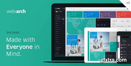 ThemeForest - Webarch v3.0 - Responsive Admin Dashboard Template (Update: 4 November 17) - 6157416