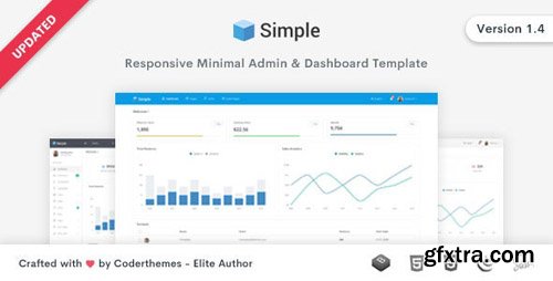 ThemeForest - SimpleAdmin v1.4 - Responsive Bootstrap Admin & Dashboard Template - 19175629