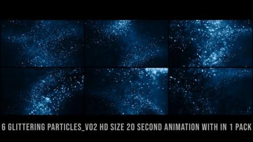 Udemy - Glittering Particles Blue Pack V02