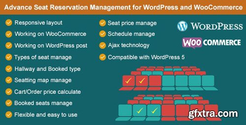 CodeCanyon - Advance Seat Reservation Management for WooCommerce v2.6 - 19984266