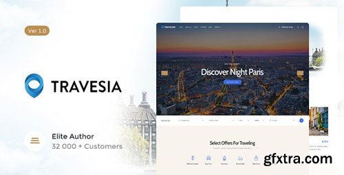 ThemeForest - Travesia v1.1.4 - A Travel Agency, Tour and Booking WordPress Theme - 21130885