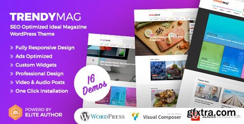 ThemeForest - TrendyMag v1.1 - WordPress News Magazine & Blog Theme (Update: 16 September 19) - 20433221