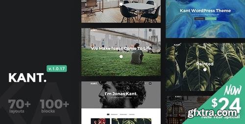 ThemeForest - Kant v1.0.17 - A Multipurpose WordPress Theme for Startups, Creatives and Freelancers - 21954351