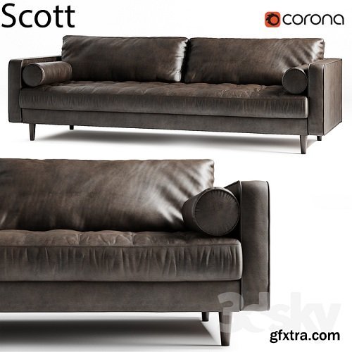 Scott 3 Seater Sofa