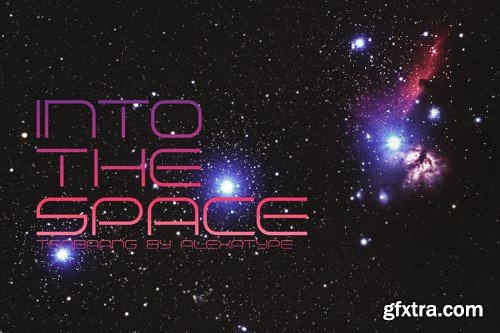 TERBAANG - Space Font