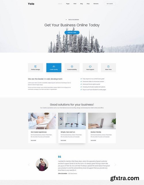 Yolo Responsive Multi-Purpose PSD Template