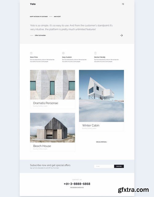 Yolo Responsive Multi-Purpose PSD Template