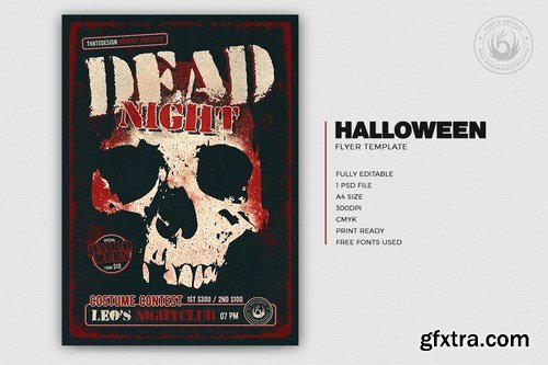 Halloween Flyer Template V24