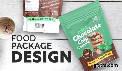 Create A Food Package Design - A Graphic Design Project for Beginners