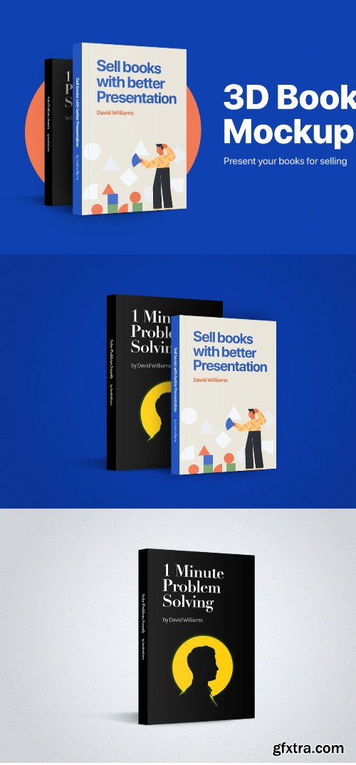 3D Book Mockup