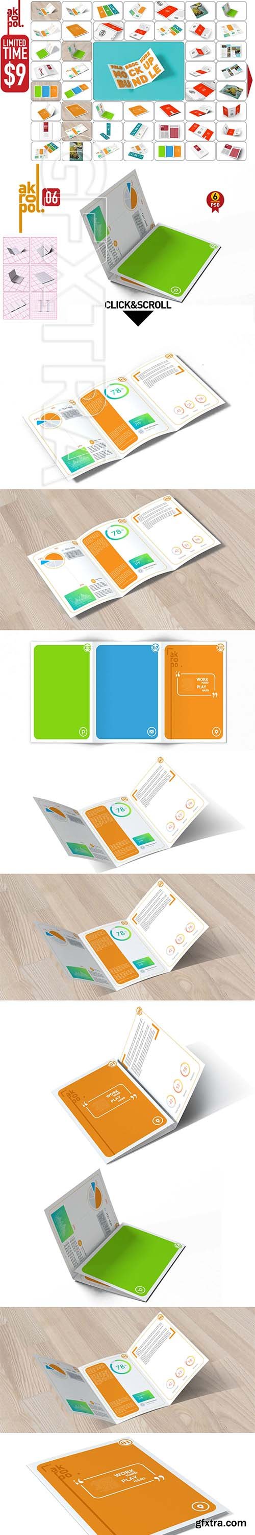 CreativeMarket - Bifold-Trifold Bundle 3786513