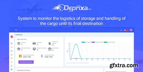 CodeCanyon - Courier Deprixa Pro v3.2.6.2 - Courier System - 15216982