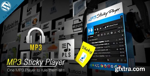 CodeCanyon - MP3 Sticky Player v5.8 - Wordpress Plugin - 7930491