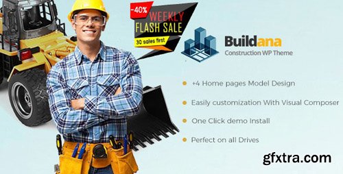 ThemeForest - Buildana v1.4 - Construction & Building WordPress Theme - 20723884