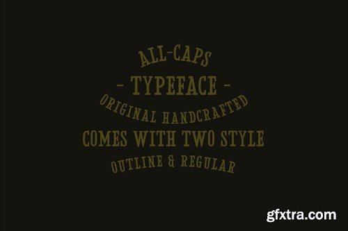 American Delighter Vintage Typeface