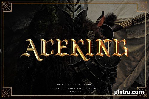 Aceking - Vintage Blackletter Gothic