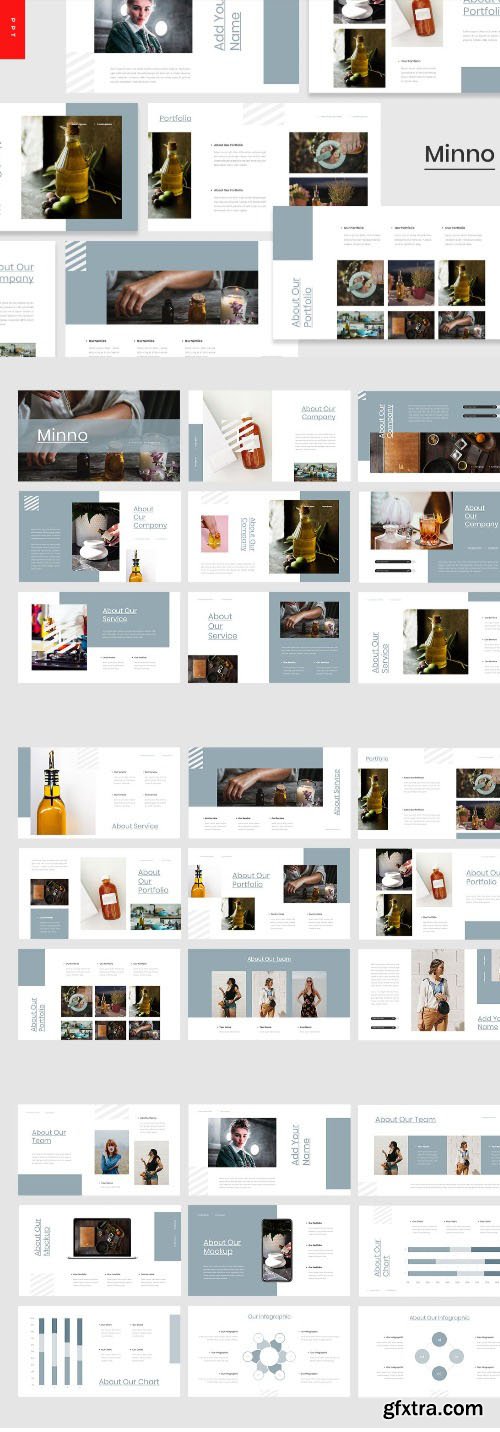 Minno - Essential Oil Powerpoint Template
