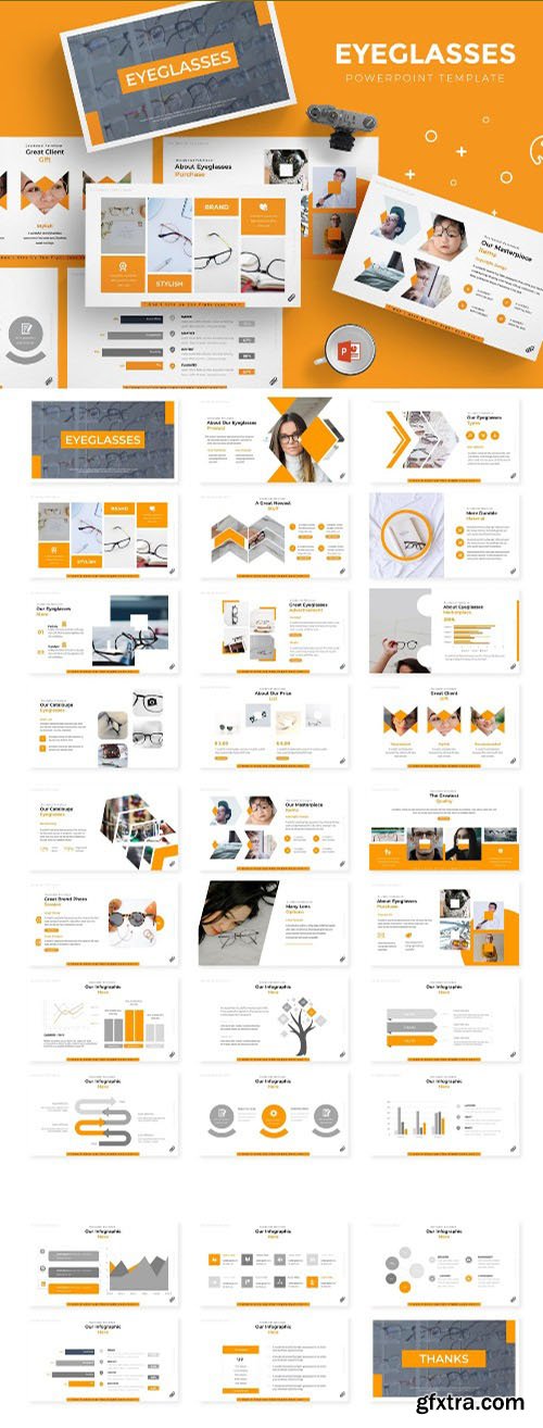 Eyeglasses - Powerpoint Template