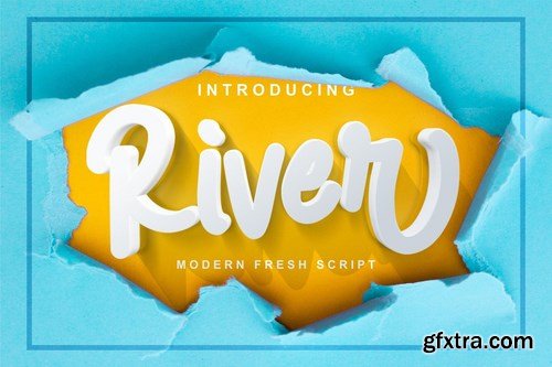 CM - River - Modern Fresh Script 4138858