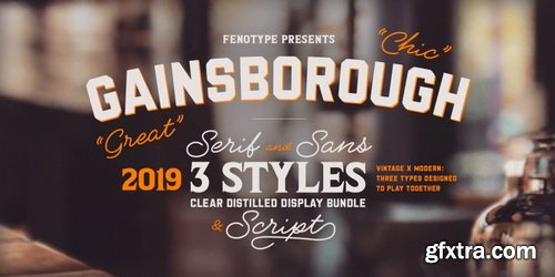 Gainsborough Font Family