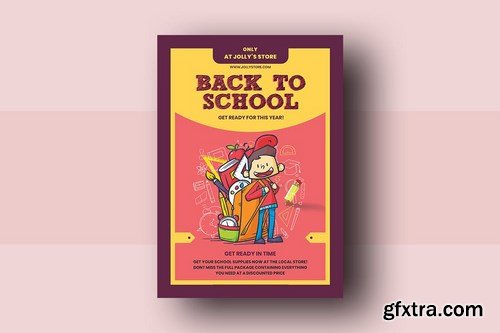 Back To School Flyer Template