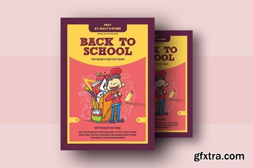 Back To School Flyer Template