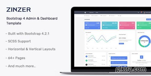 ThemeForest - Zinzar v1.0.0 - Admin Dashboard Template - 23748468