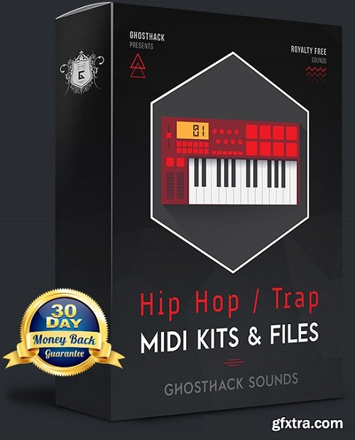 Ghosthack Hip HopTrap MIDI Kits and Files WAV MiDi