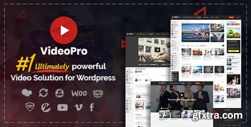 ThemeForest - VideoPro v2.3.6.5 - Video WordPress Theme - 16677956