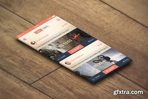 Realistic App Mock ups