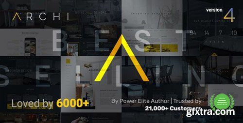 ThemeForest - Archi v4.2.6 - Interior Design & Architecture WordPress Theme - 12649286