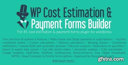 CodeCanyon - WP Cost Estimation & Payment Forms Builder v9.685 - 7818230 - NULLED