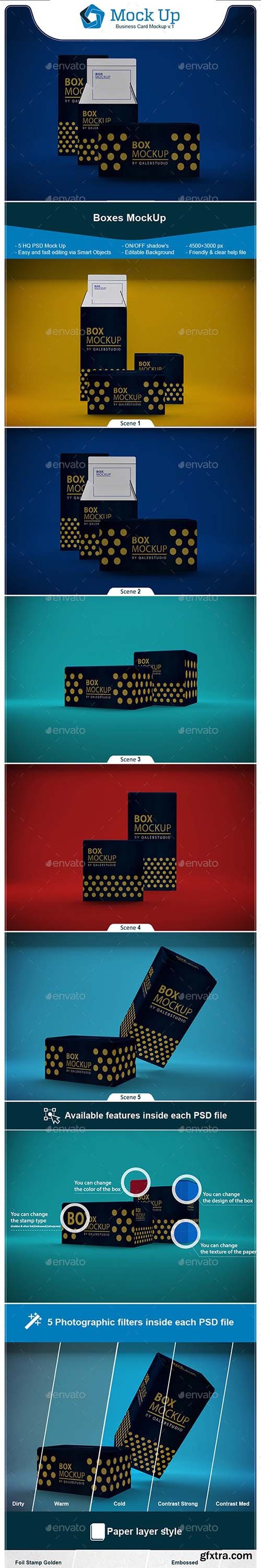 GraphicRiver - Boxes Mockup 24696285