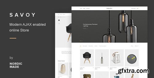 ThemeForest - Savoy v2.3 - Minimalist AJAX WooCommerce Theme - 12537825