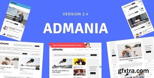 ThemeForest - Admania v2.4.6 - AD Optimized WordPress Theme - 18194026