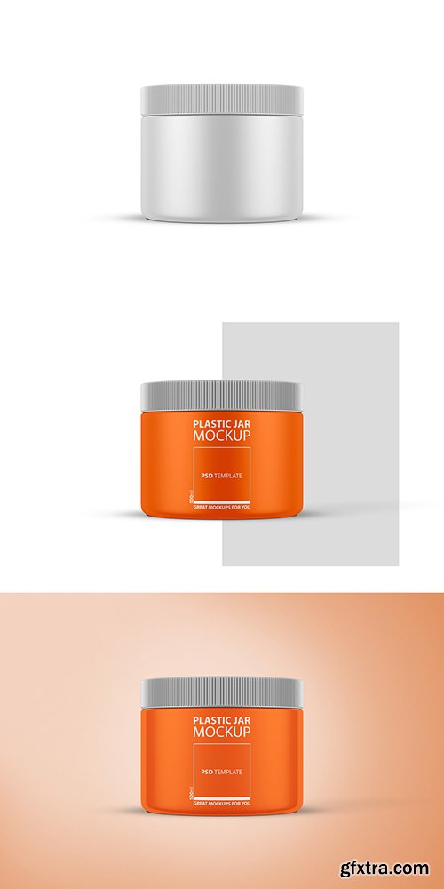 Round Cosmetics Jar Mockup 285538590