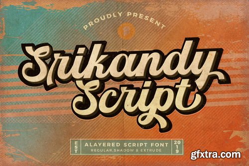 Srikandy Script Font Family