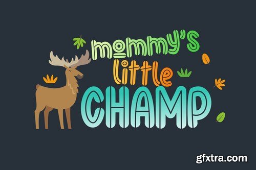 Blendstripe - Fun Inline Children Font