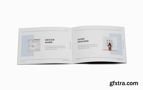 Company Branding A5 Brochure Template