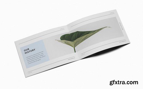 Company Branding A5 Brochure Template