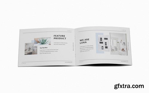 Company Branding A5 Brochure Template