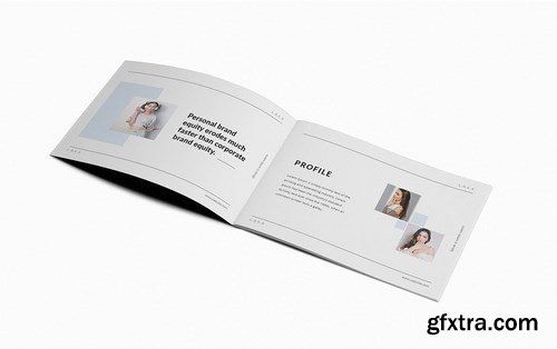 Company Branding A5 Brochure Template