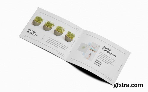 Company Branding A5 Brochure Template