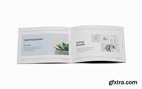 Company Branding A5 Brochure Template