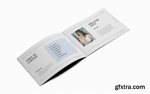 Company Branding A5 Brochure Template