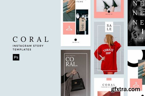 Coral - Instagram Story Template