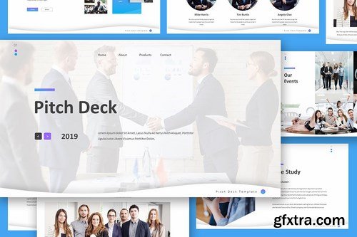 Pitch Deck Powerpoint Google Slides and Keynote Templates