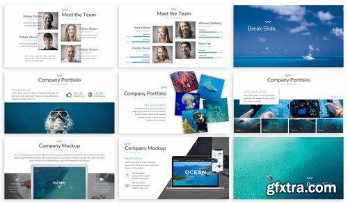 Mare - Ocean Keynote Template