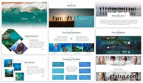 Mare - Ocean Keynote Template